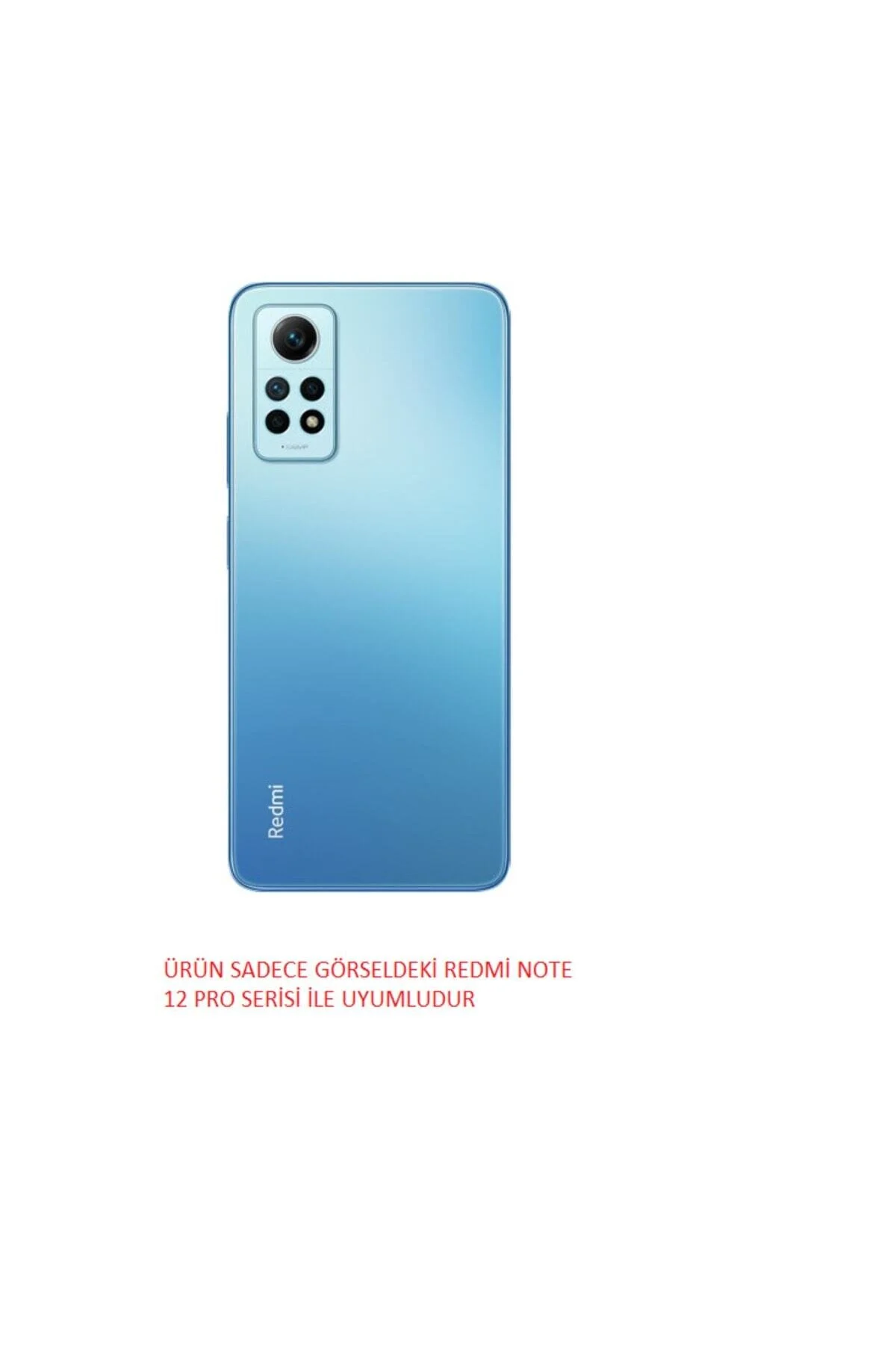 کاور و قاب محافظ شفاف دوربین REDMI NOTE 12 PRO CASE بدون رنگ انعطاف پذیر سوپر سیلیکونی فیبکس Fibaks