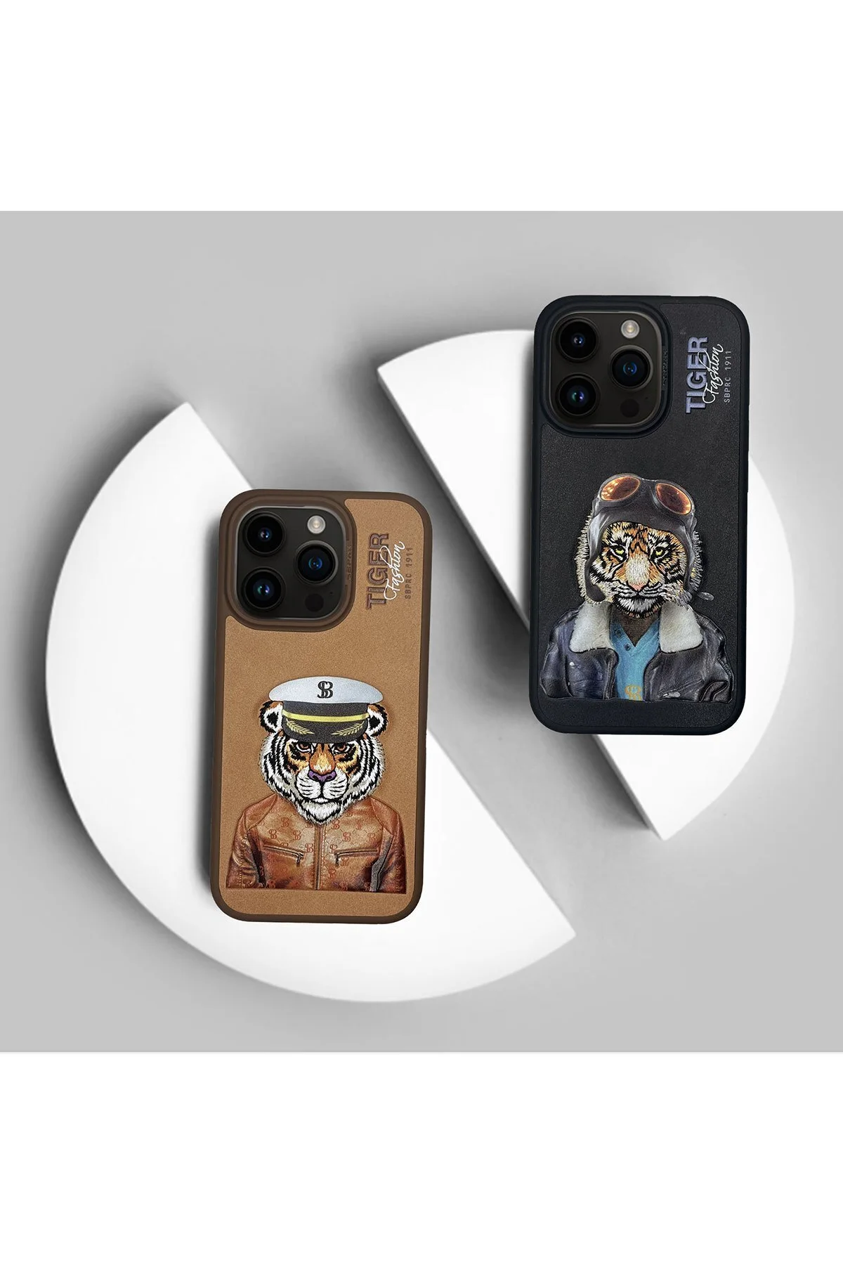 کاور و قاب سانتا باربارا پولو راکت کلاب IPHONE 15 PRO MAX FERGUS COVER قهوه ای Santa Barbara Polo Racquet Club