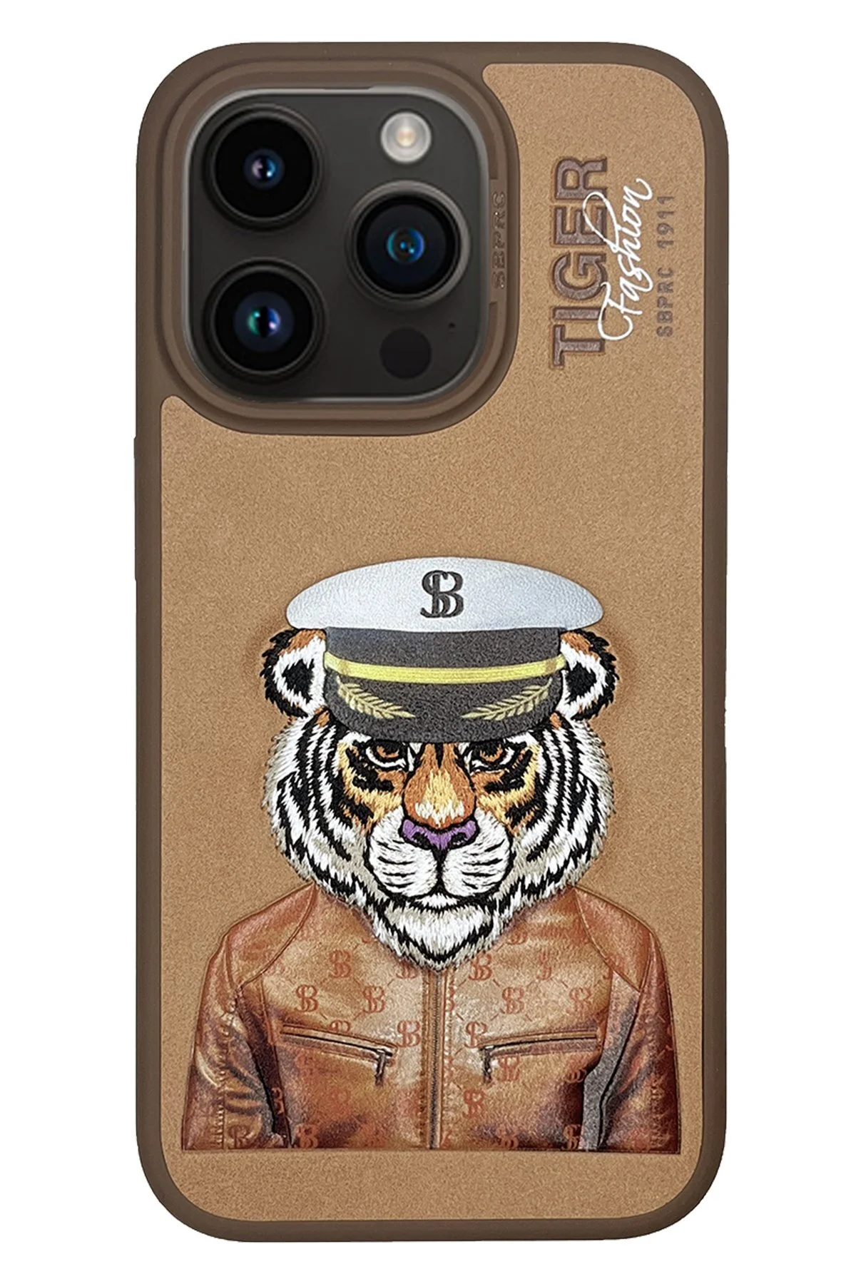 کاور و قاب سانتا باربارا پولو راکت کلاب IPHONE 15 PRO MAX FERGUS COVER قهوه ای Santa Barbara Polo Racquet Club