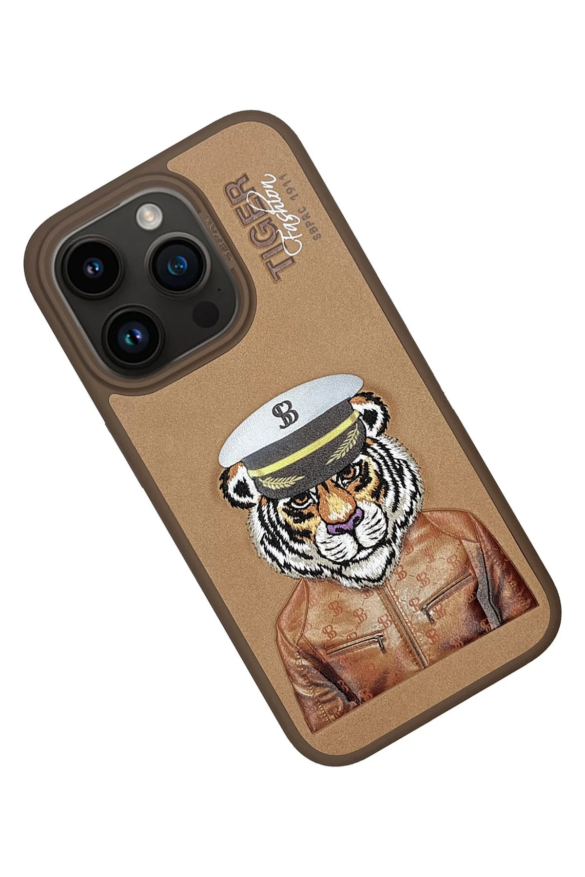 کاور و قاب سانتا باربارا پولو راکت کلاب IPHONE 15 PRO MAX FERGUS COVER قهوه ای Santa Barbara Polo Racquet Club