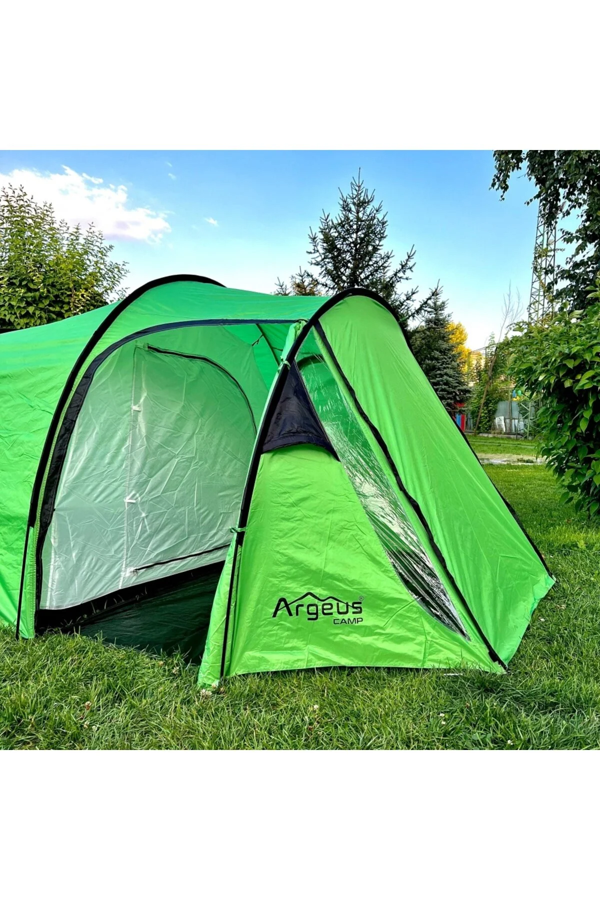 چادر 4 نفره خانوادگی ARGEUS دو باربری بزرگ AtikCamp