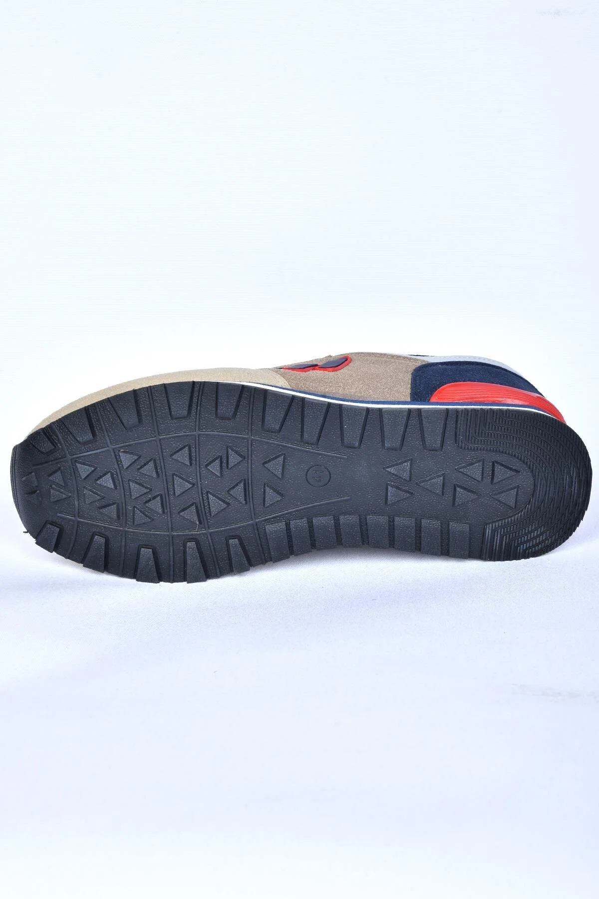 اسنیکر مردانه BENIN M BEIGE LACIVERT RED کفش ورزشی WALKWAY