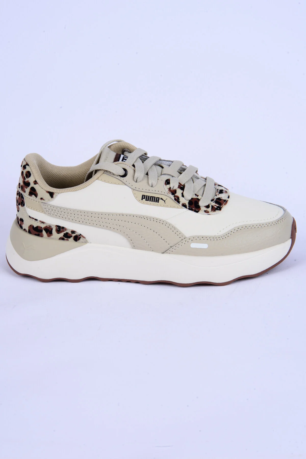 کفش زنانه Drama Runtamed Misoloji چرمی Leopard الگوی پلنگ Ortopedic Base Lace Week پوما Puma