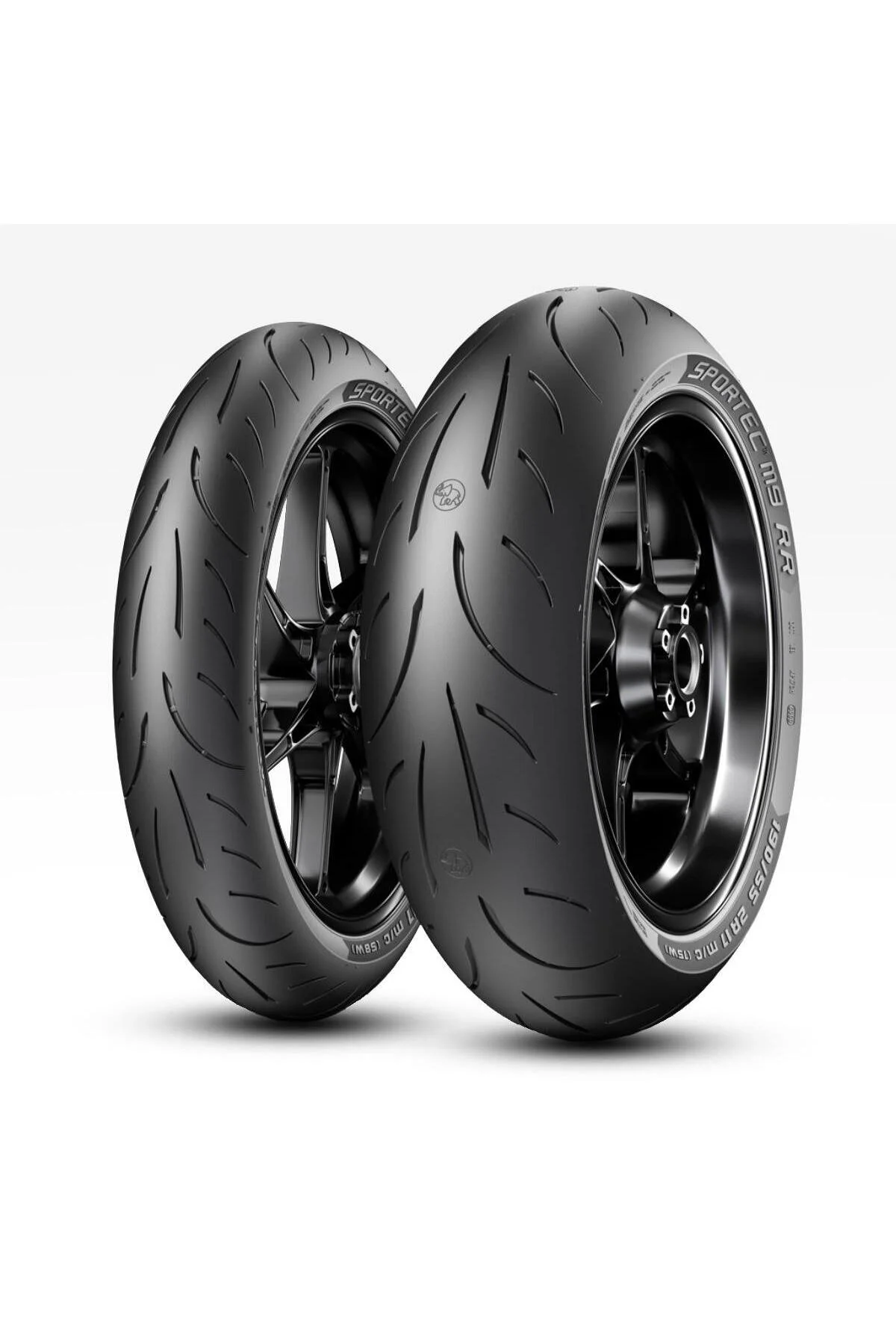 لاستیک موتورسیکلت موتور Sportec M9 Rr 120 70Zr17 58W Tl و 200 55Zr17 78W Metzeler