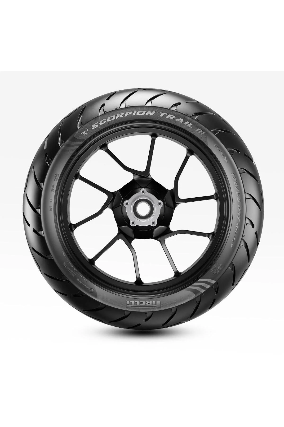 لاستیک موتورسیکلت موتور Scorpion Trail Iii 110 80R19 59V Tl و 140 80R17 69V Pirelli