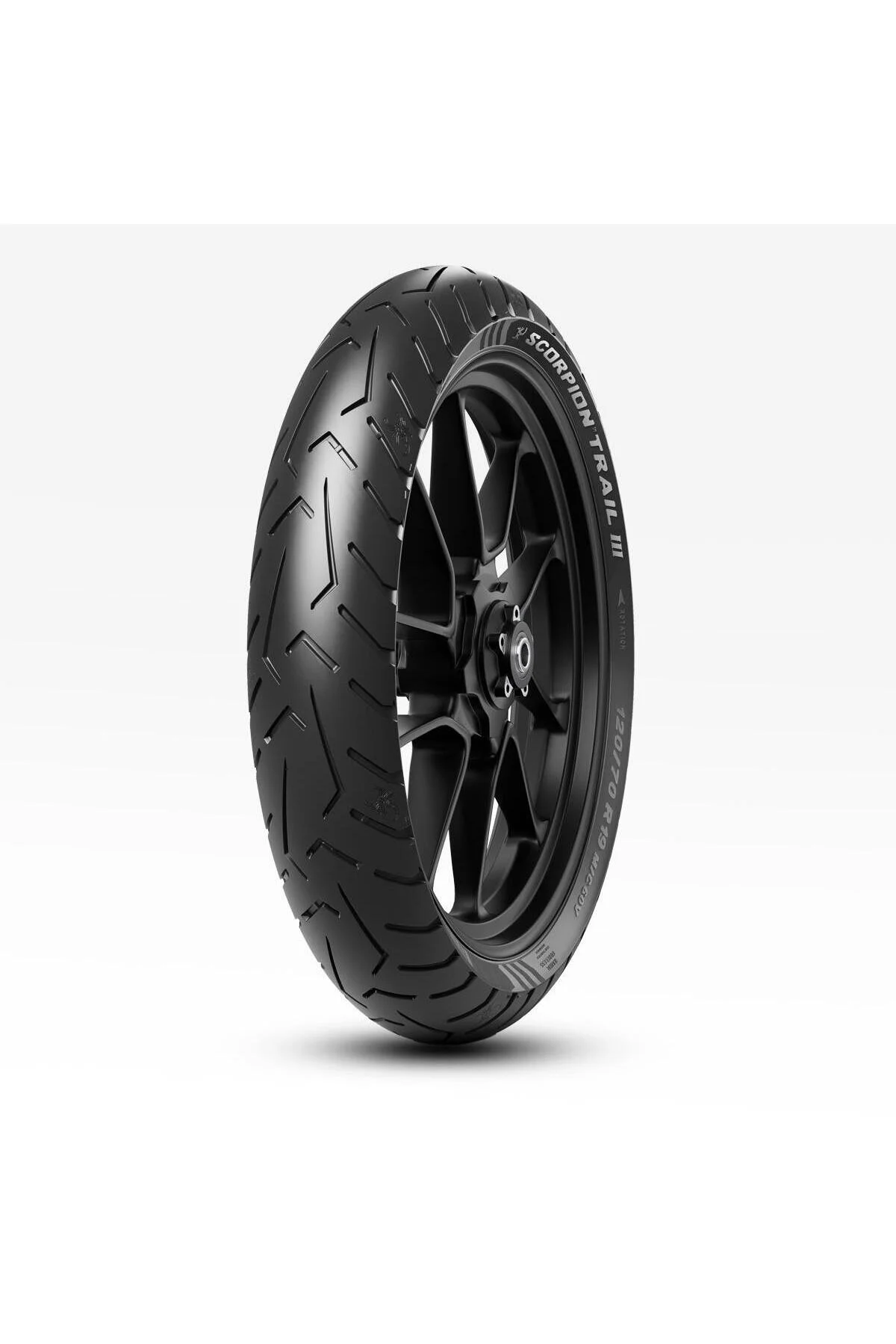 لاستیک موتورسیکلت موتور Scorpion Trail Iii 110 80R19 59V Tl و 140 80R17 69V Pirelli