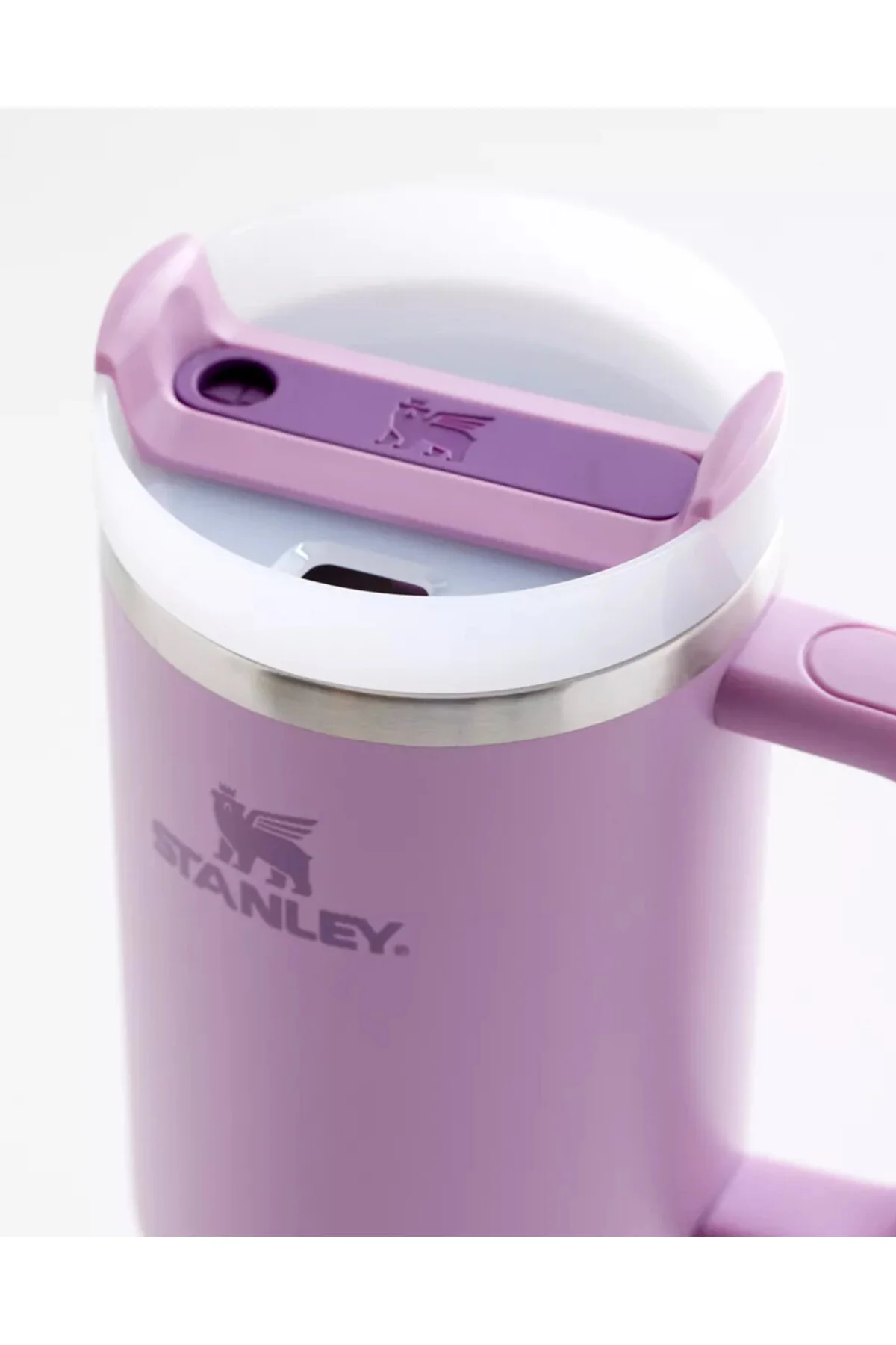 فلاسک ® فنجان قمقمه QUENCHER با نی 1.18 لیتر بنفش اورجینال Stanley