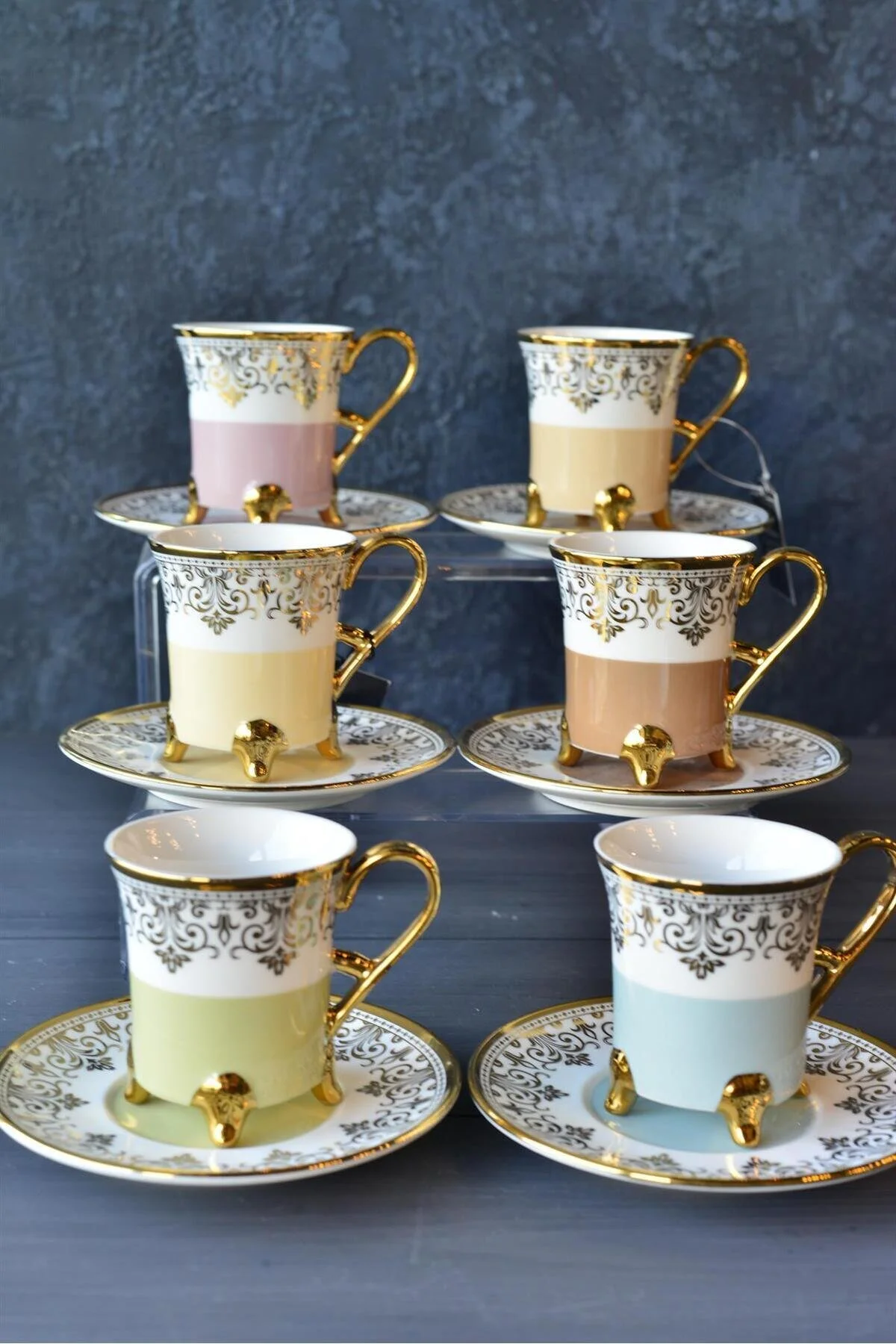فنجان قهوه 6 PERSON PORCELAIN TEAM CUP ACAR