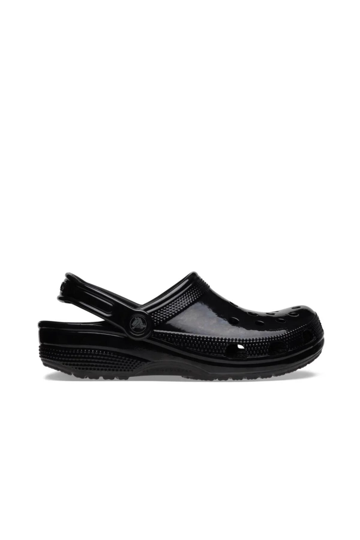 دمپایی زنانه کلاسیک High Shine Clog Slipper سیاه کراکس Crocs