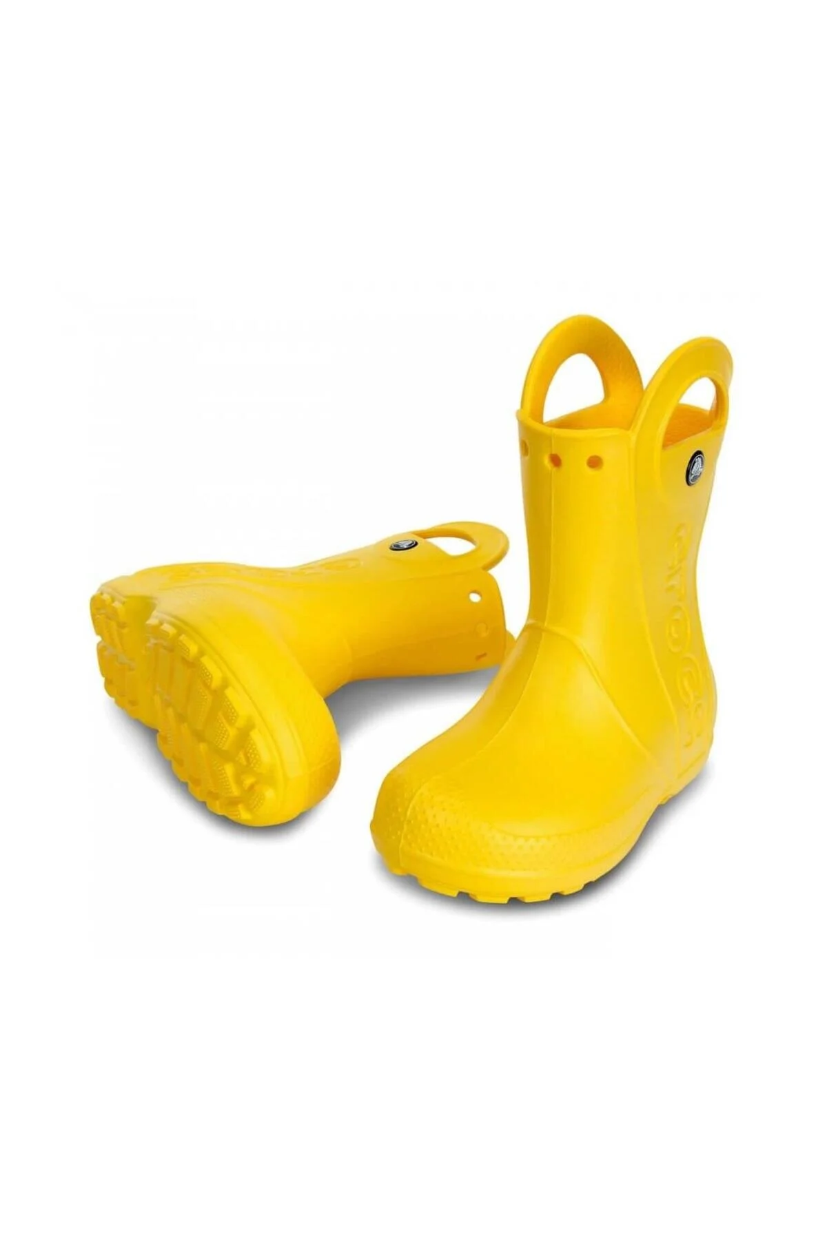 چکمه HANDLE IT RAIN BOOT کفش بارانی بچه گانه زرد Crocs
