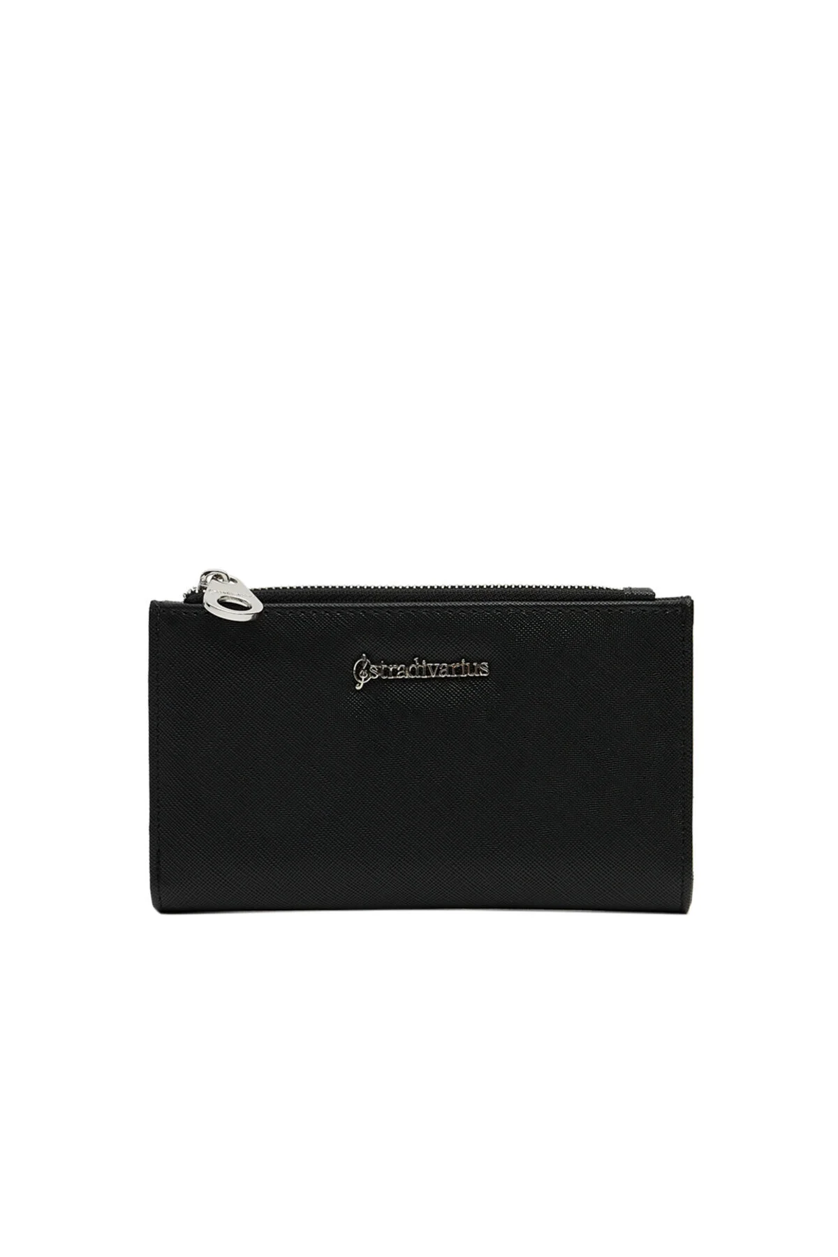 کیف پول کلاسیک با طراحی بافت - مناسب برای کارت و سکه Stradivarius