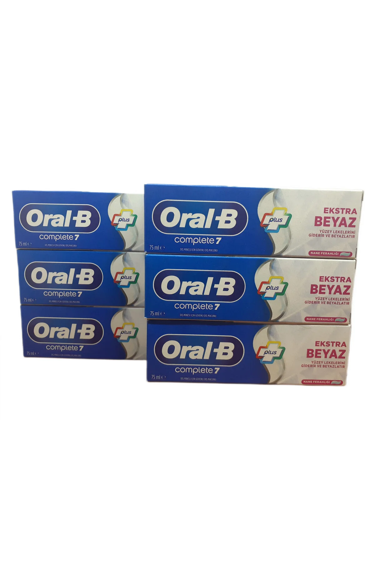 خمیردندان 7 خمیر دندان سفید اضافی 75 میلی لیتر را کامل کنید اورال بی Oral-B