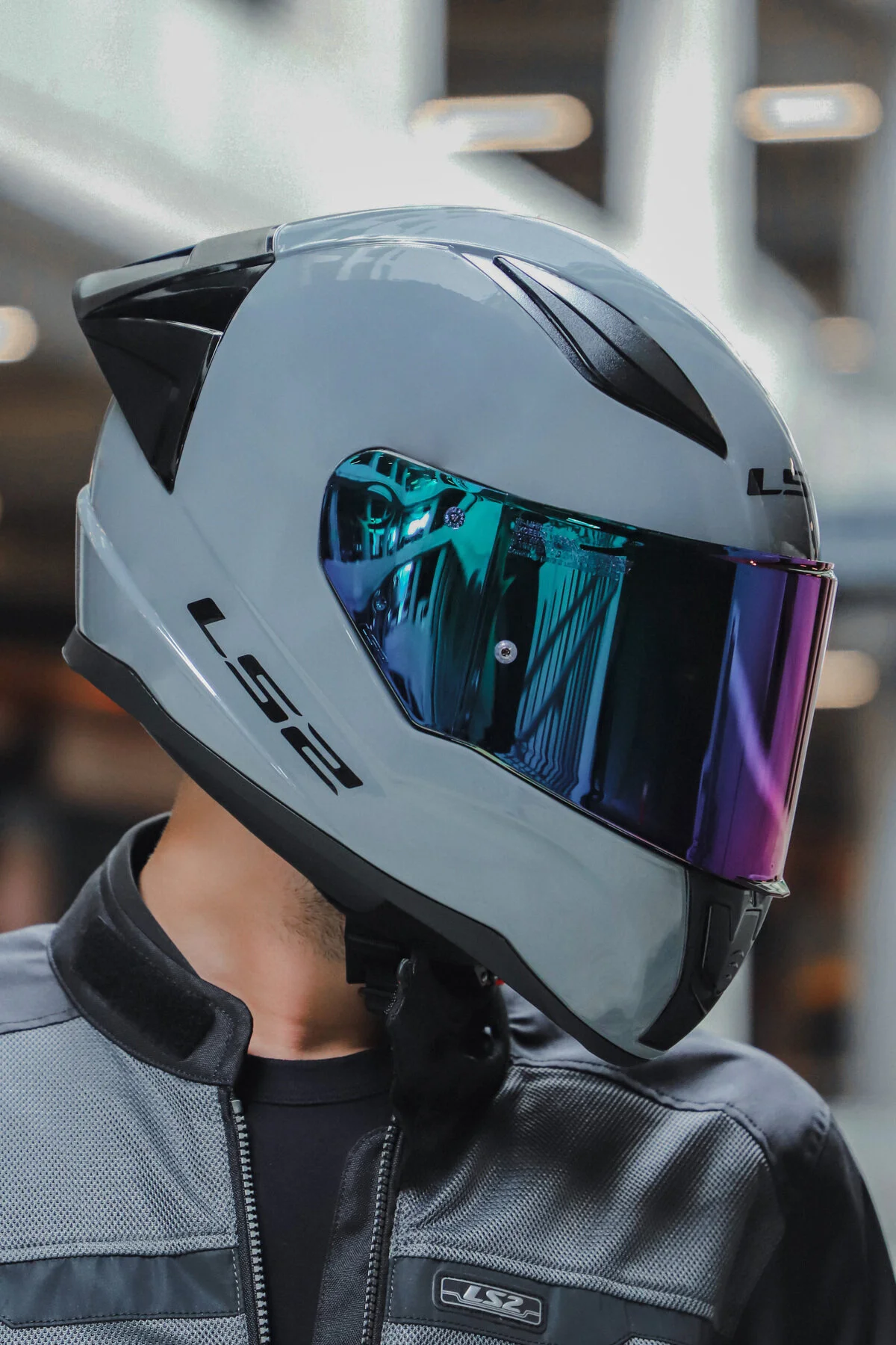 کلاه کاسکت موتورسیکلت صورتی 2 Race Nardo Grey Helmet ال اس تو LS2