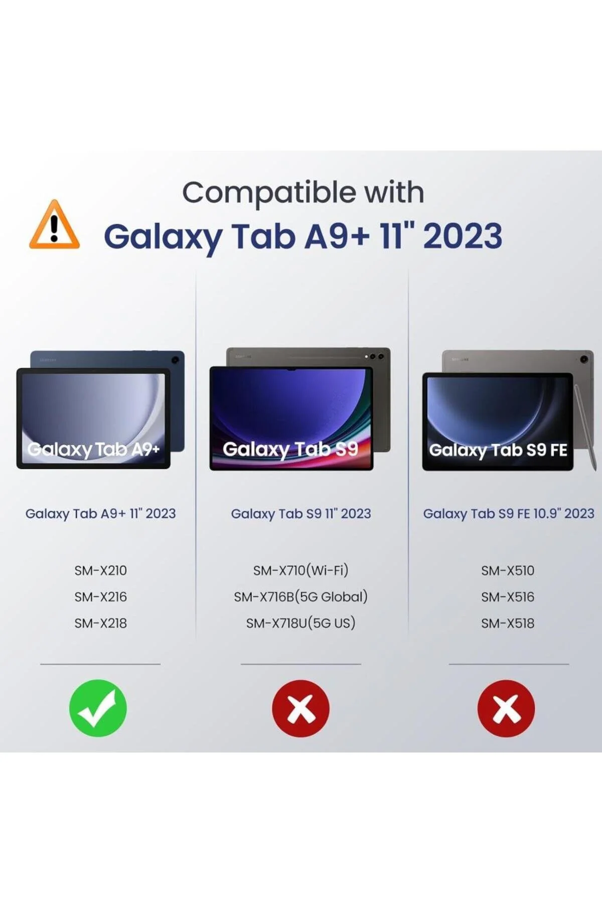کاور تبلت قاب سازگار GALAXY TAB A9 PLUS پایه هوشمند جدید چرمی PU با حالت خواب UnDePlus