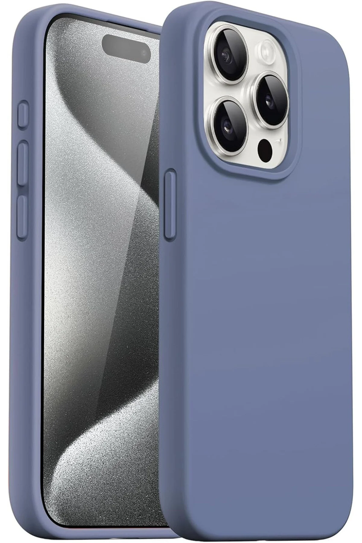 کاور و قاب سیلیکونی نرم رنگارنگ قابل پاک کردن با مخملی سازگار APPLE IPHONE 14 PRO MAX Fibaks