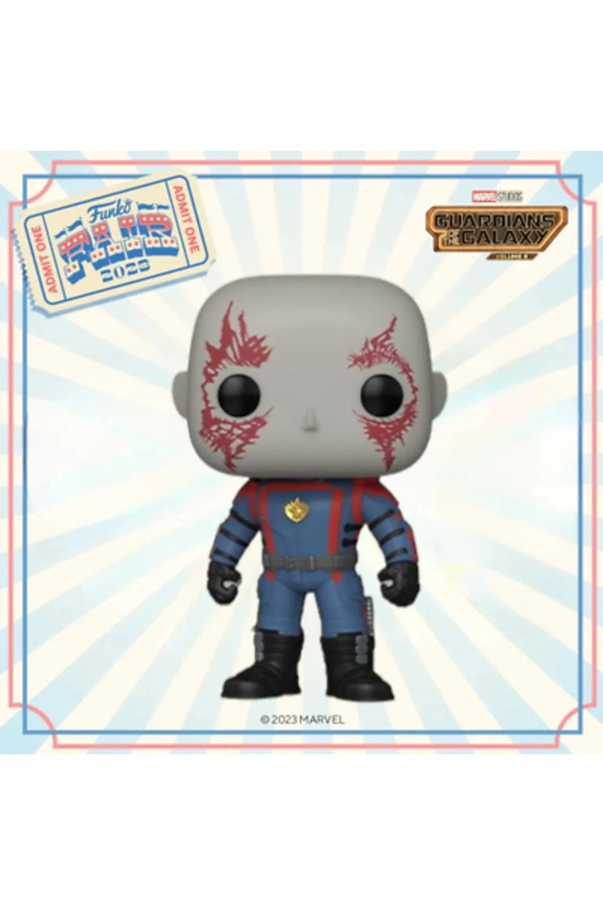 فیگور پاپ GUARDIANS OF THE GALAXY VOL: 3 DRAX 1204 Funko