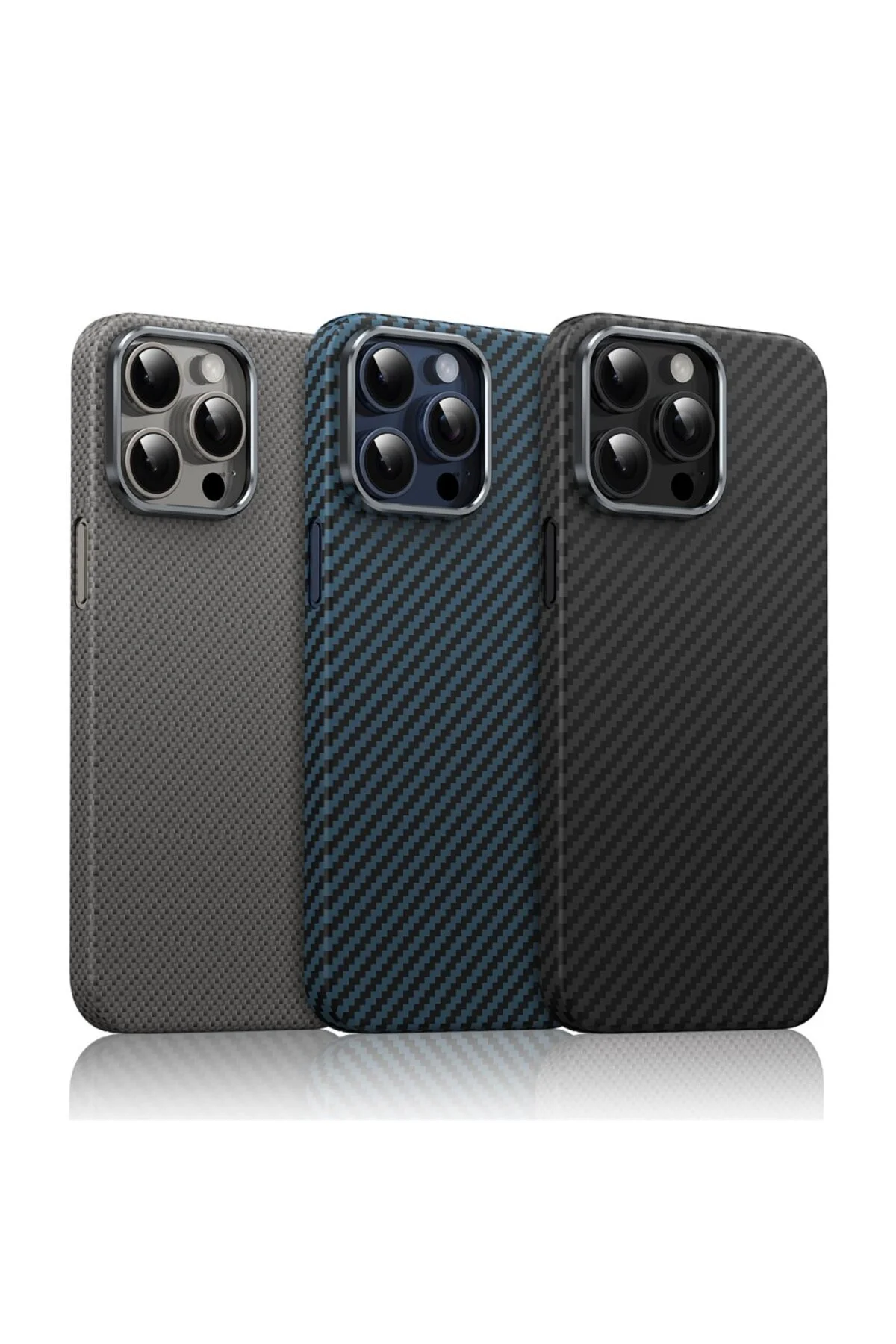 کاور و قاب کولار فیبر کربنی آرامید فوق نازک MAGSAFE 0.5 IPHONE 15 PRO MAX CASE با قابلیت شارژ KeepHone