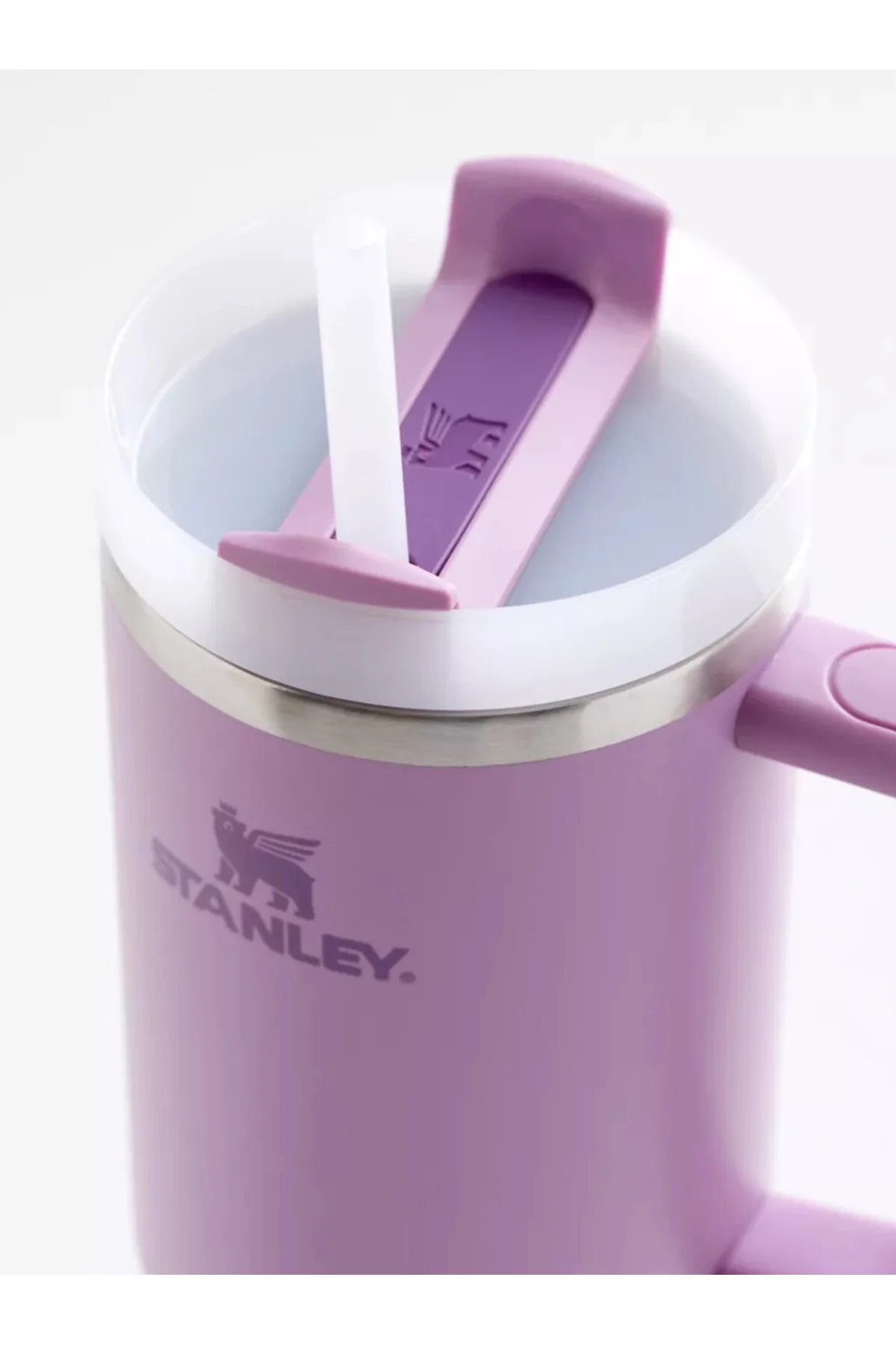 فلاسک ® فنجان قمقمه QUENCHER با نی 1.18 لیتر بنفش اورجینال Stanley