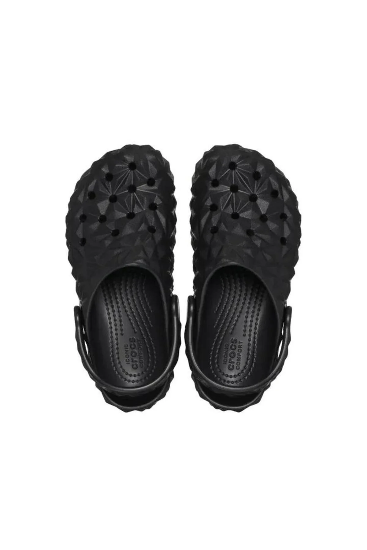 دمپایی دخترانه پسرانه یونیسکس کلان کلاسیک Clog K سیاه کراکس Crocs