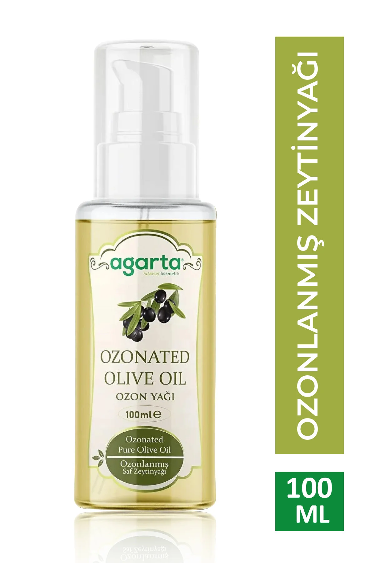 روغن مراقبتی زیتون خالص طبیعی 100 میل Agarta