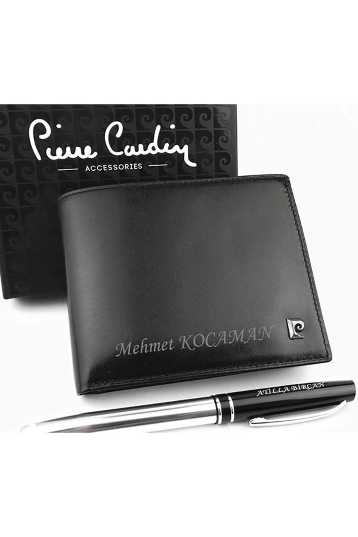 کیف پول چرمی مردانه پیرکاردین اصل Pierre Cardin