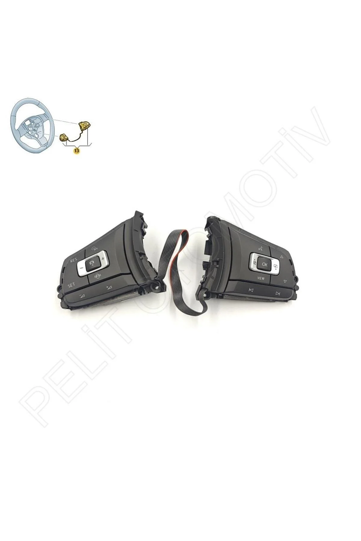 کلید فلاشر صفحه فرمان پاسات B8 5G0959442M 2015 2024 PELİTOTOMOTİV