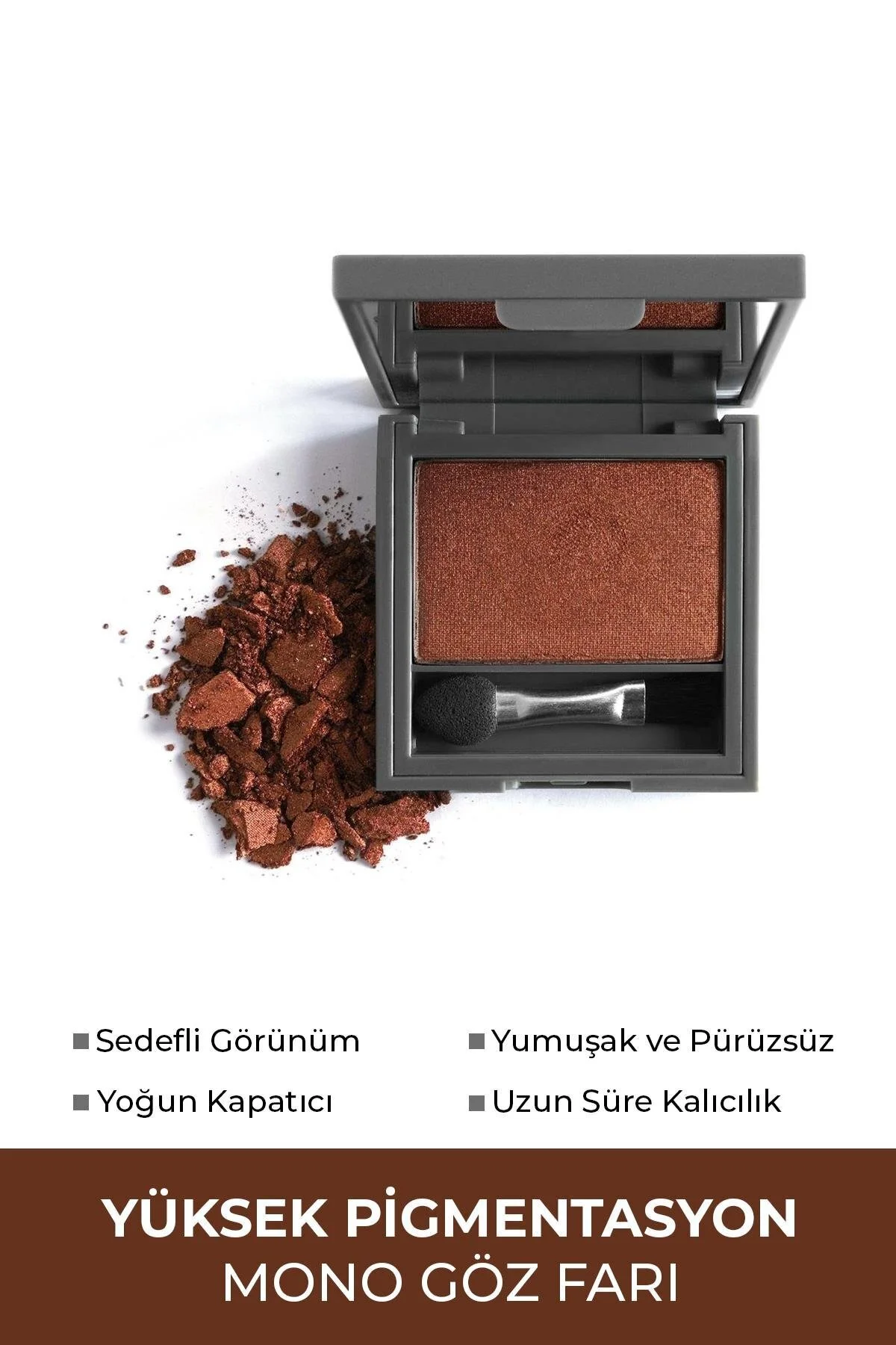 Alix Avien سایه چشم رنگ‌آمیزی تک رنگ 105 کیک کدویی 3.2 گرم