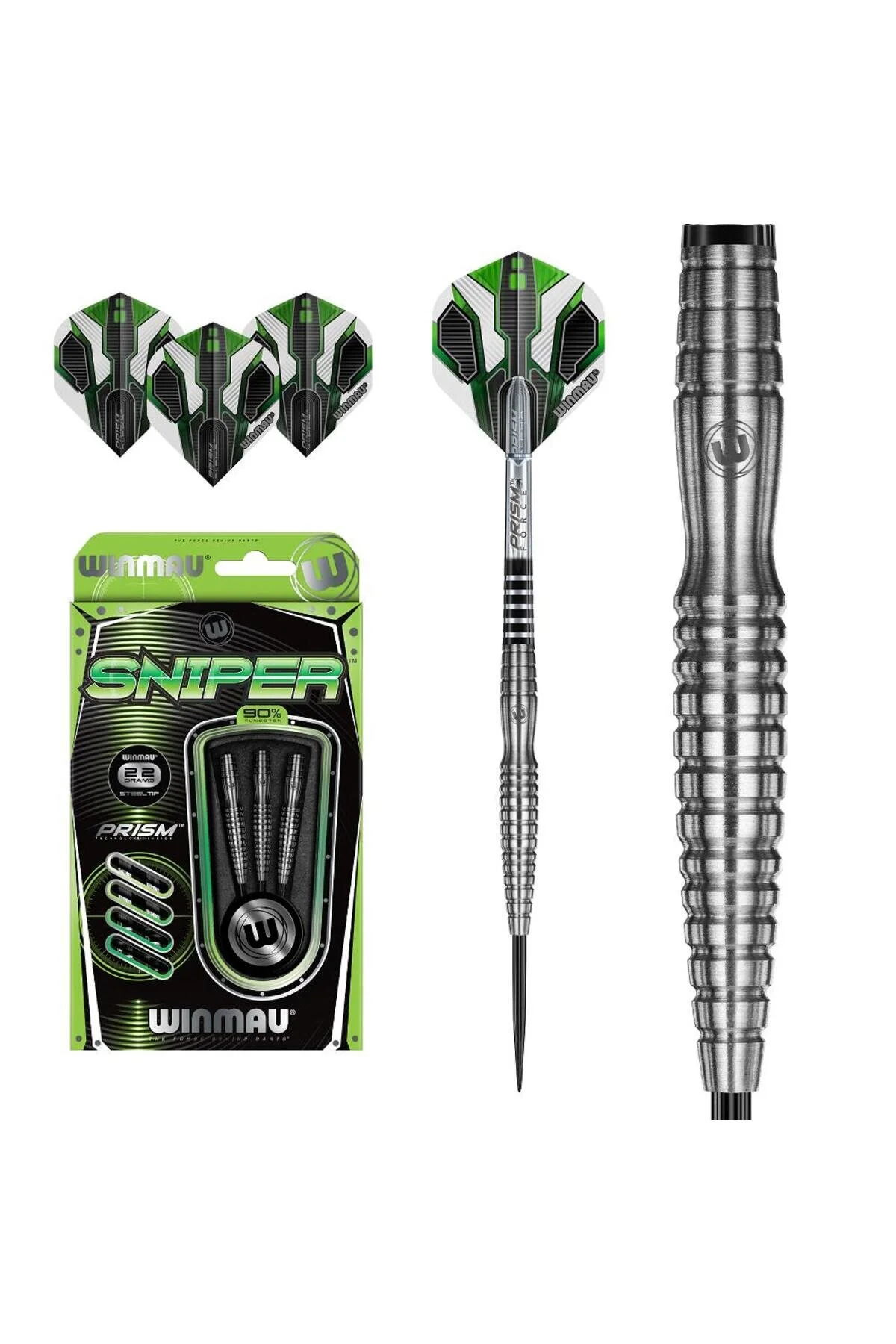 سوزن دارت تیرانداز از خفا 22 گرم خوانده شده Winmau
