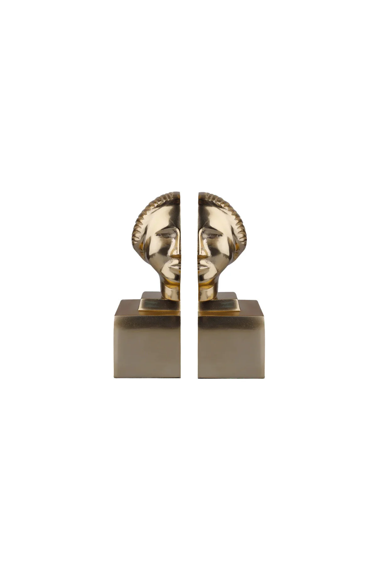 نگهدارنده کتاب طلایی دارنده Bust Metal 20 سانتی متر  Lucky Art