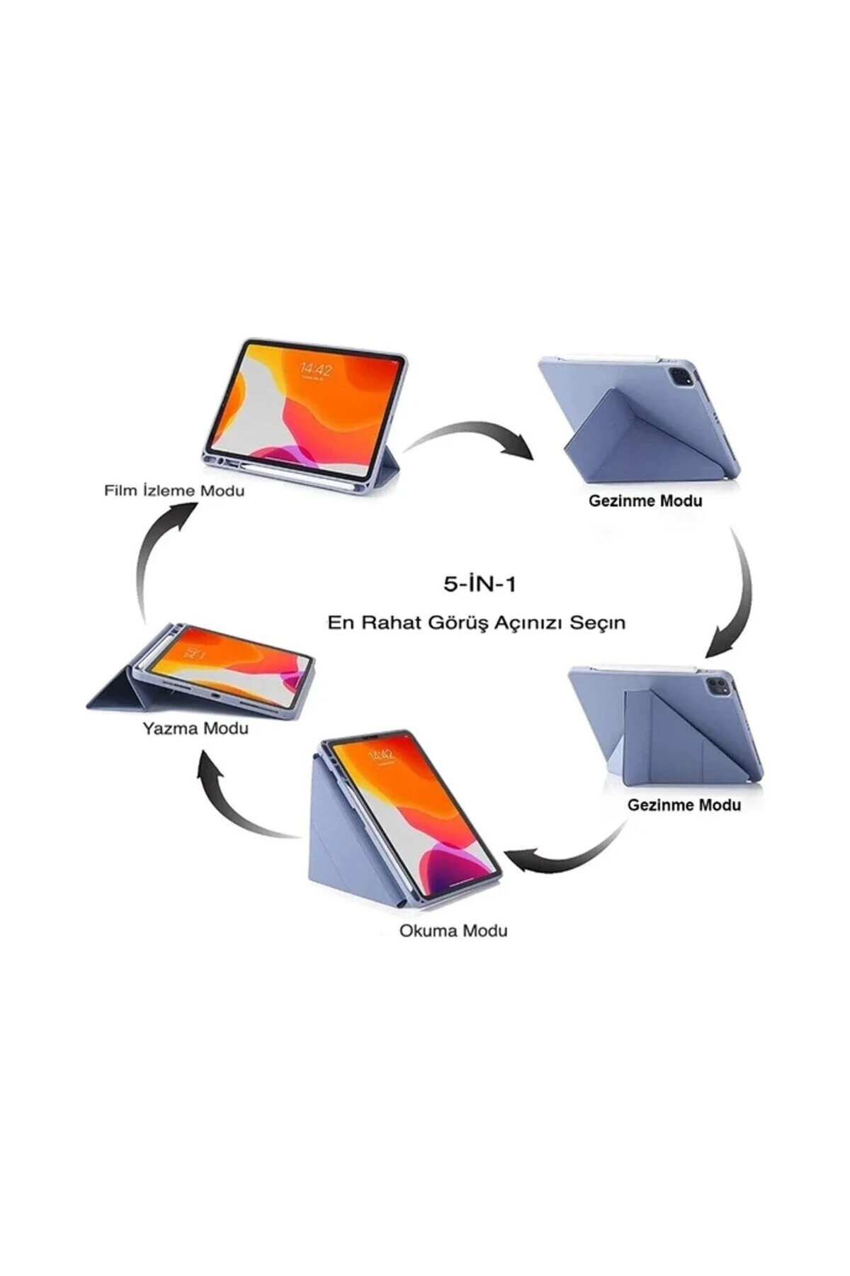 کاور تبلت محافظ شیائومی POCO PAD 12.1 REDMI PRO با محفظه قلم پایه و حالت خواب هوشمند مووتک m.tk moveteck