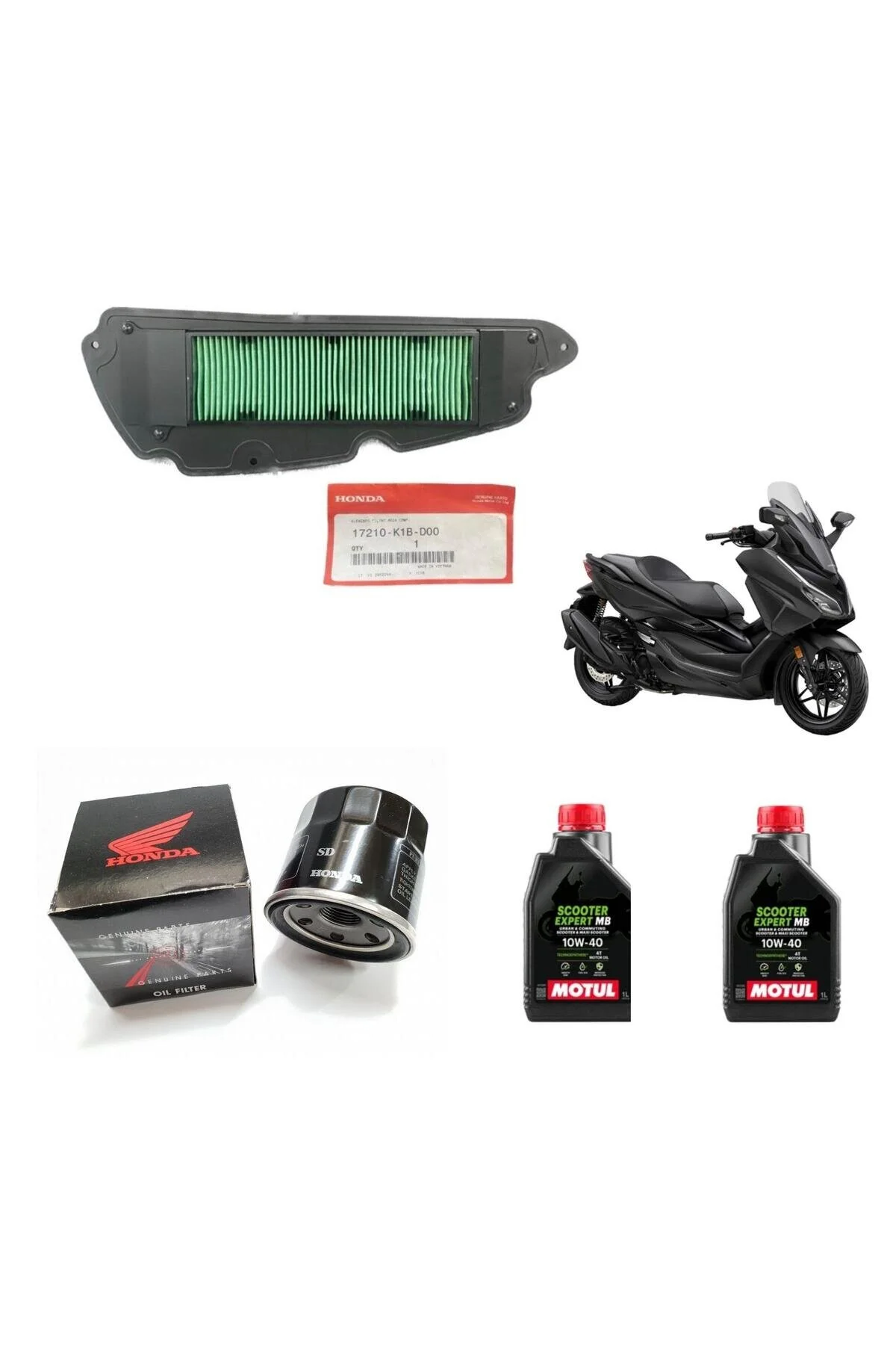 فیلتر هوای موتورسیکلت مجموعه تعمیر و نگهداری NSS 250 2021 2024 Honda