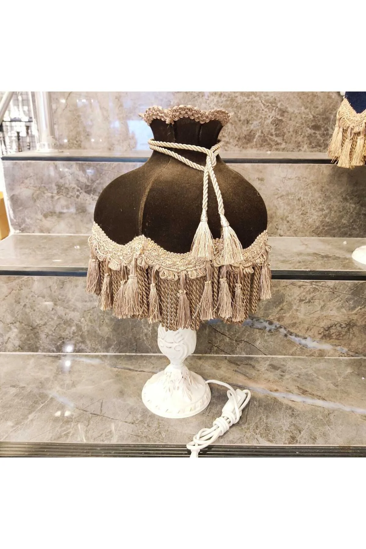 آباژور ESTERHOMEDECOR تک قطعه مدل TASSEL LABAGE hediye