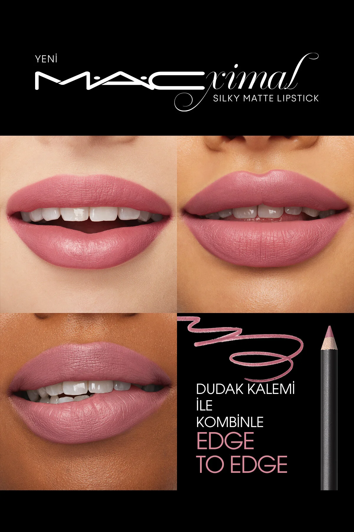 Mac  رژ لب مات مخملی MAC مدل YOU WOULDN'T GET IT پیگمنت قوی و جذاب