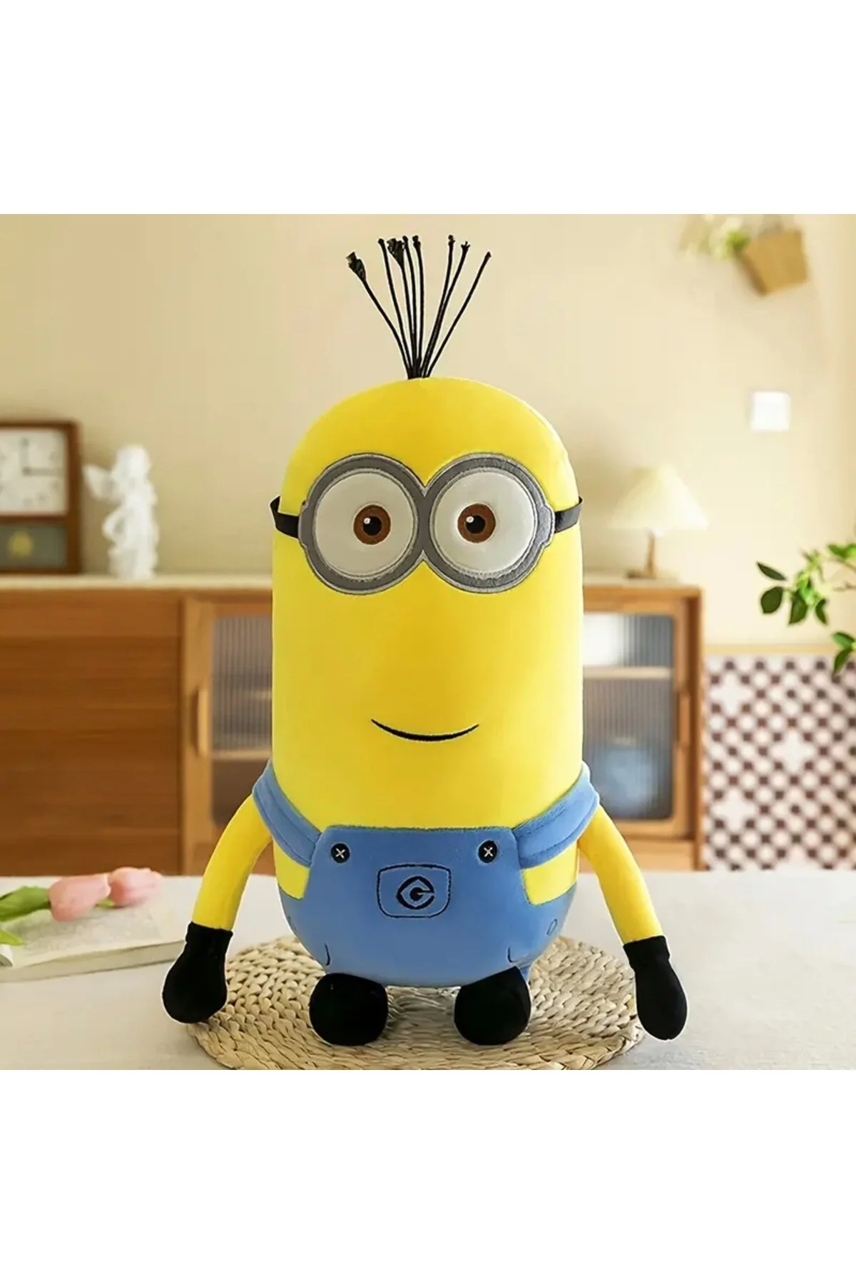 اسباب بازی های پشمی مینیون کوین 45 سانتی متر مخمل دار بزرگ Minions