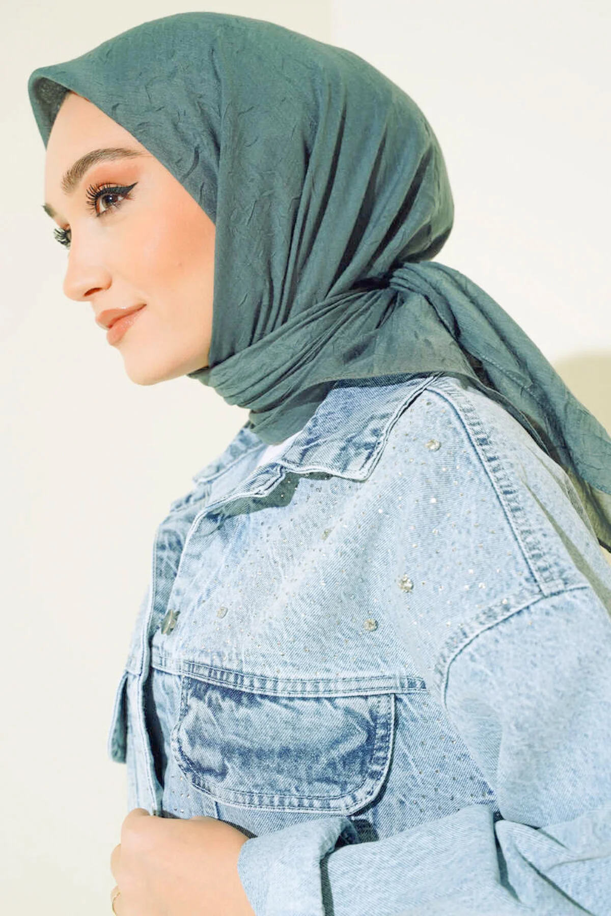 شال بامبو کراس روسری بنزینی ممتاز m moon scarf