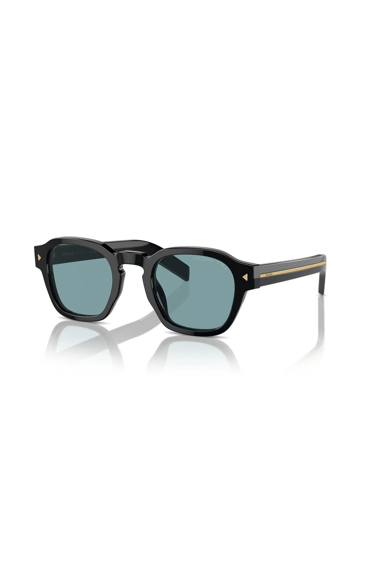 عینک آفتابی مردانه پرادا (Prada) مدل A16S 16K04D 52 با لنز پلاریزه و فریم مشکی Prada