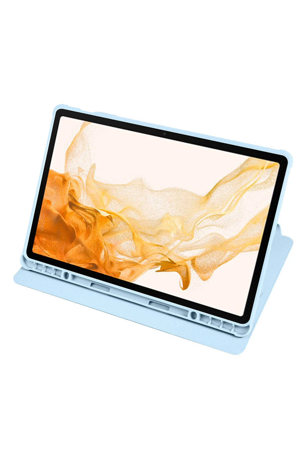 کاور تبلت قاب سازگار SAMSUNG GALAXY TAB S10 PLUS SM X820 با محفظه قلم حرارتی و پایه قابل چرخش redmud teknoloji