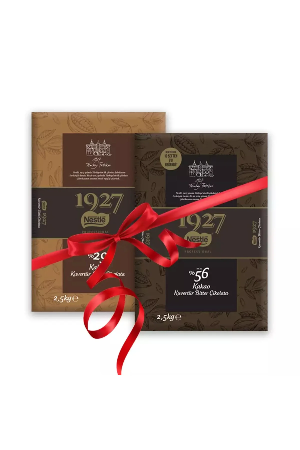 شکلات کوورتور تلخ حرفه ای 56% کاکائو 2.5 کیلوگرم. شیر کوورت مجموعه 2 تایی نستله Nestle