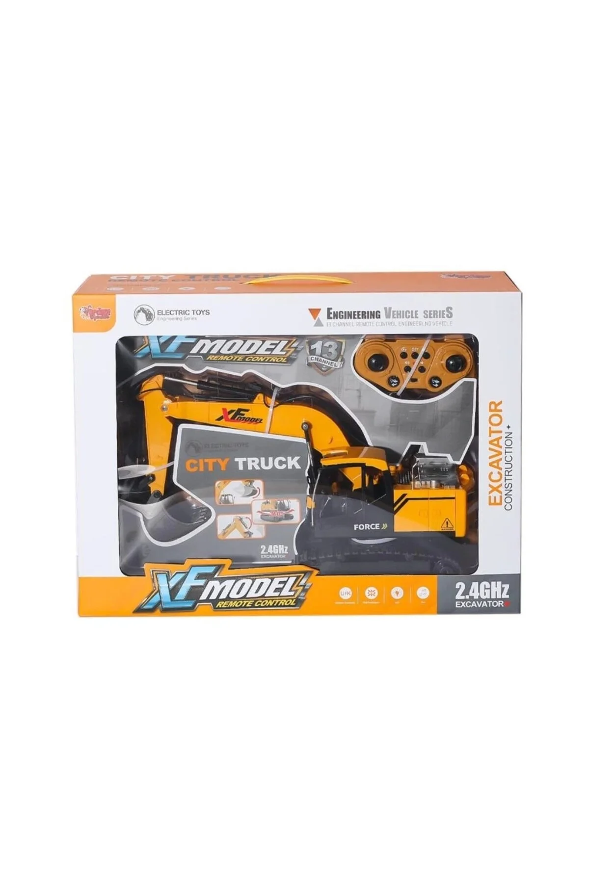 خودروی کنترل از راه دور XFG 789 414A عملکرد 13 با ماشین اسباب بازی شده را می کند Vardem
