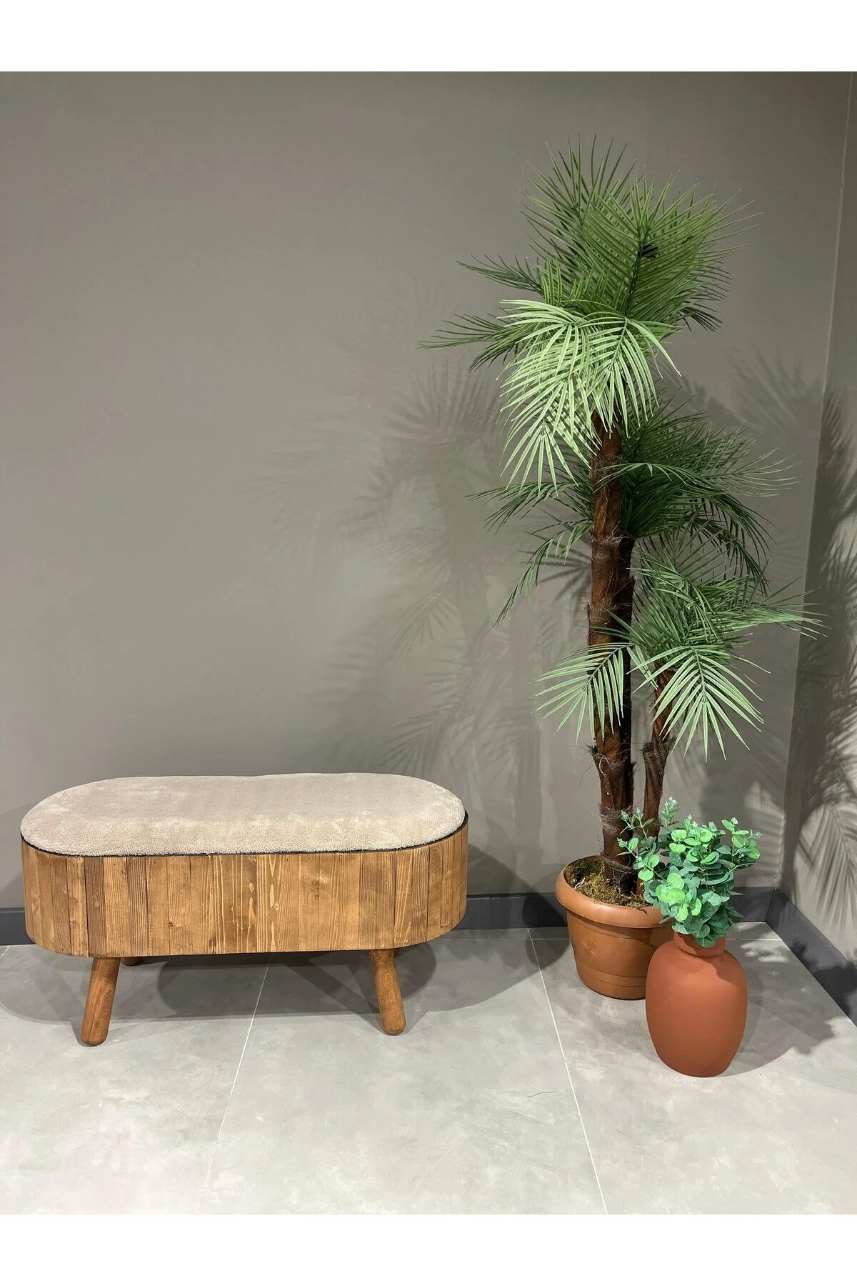 پاف و نیمکت BECCA VENGE WOODEN MILK CAFE WELLSOFT FOOT Aberteka