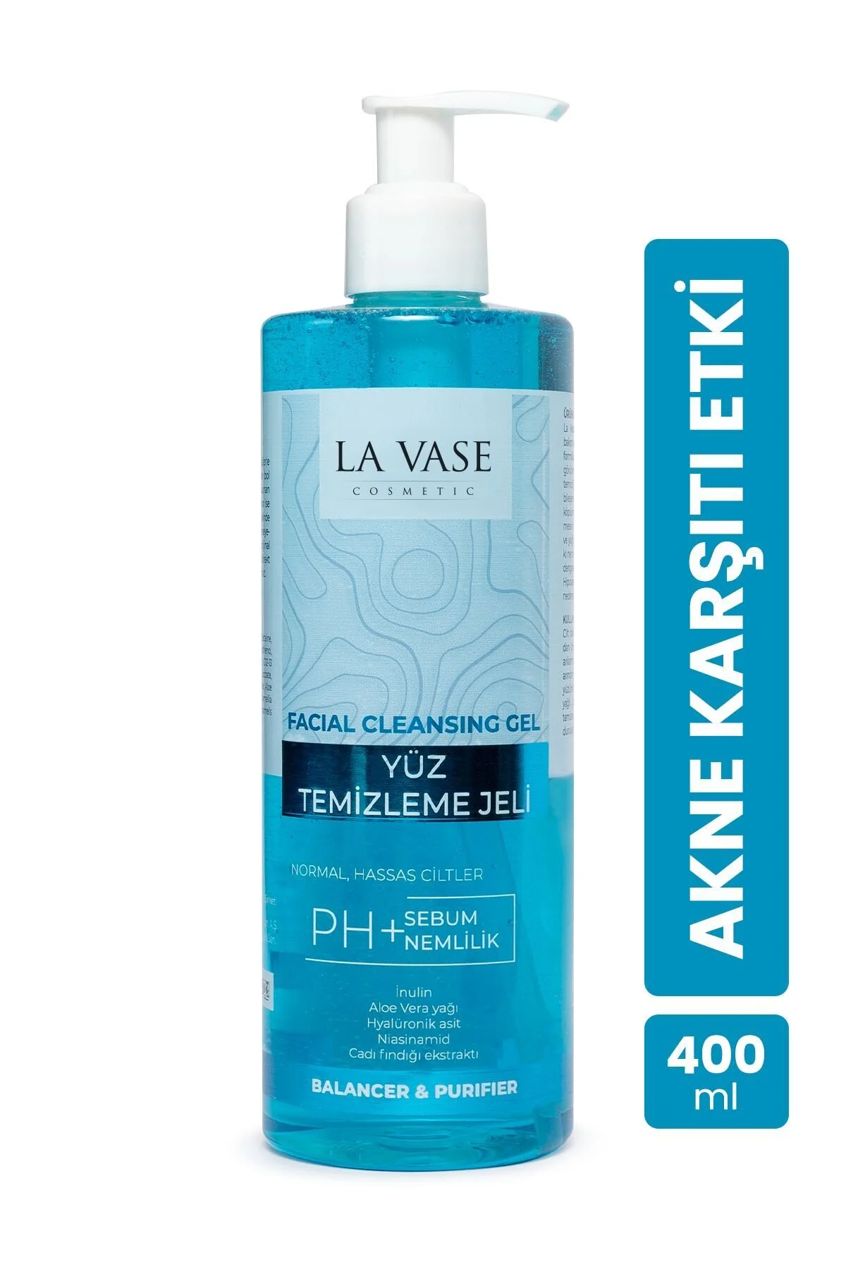 پاک کننده صورت ژل شستشوی اورجینال La Vase