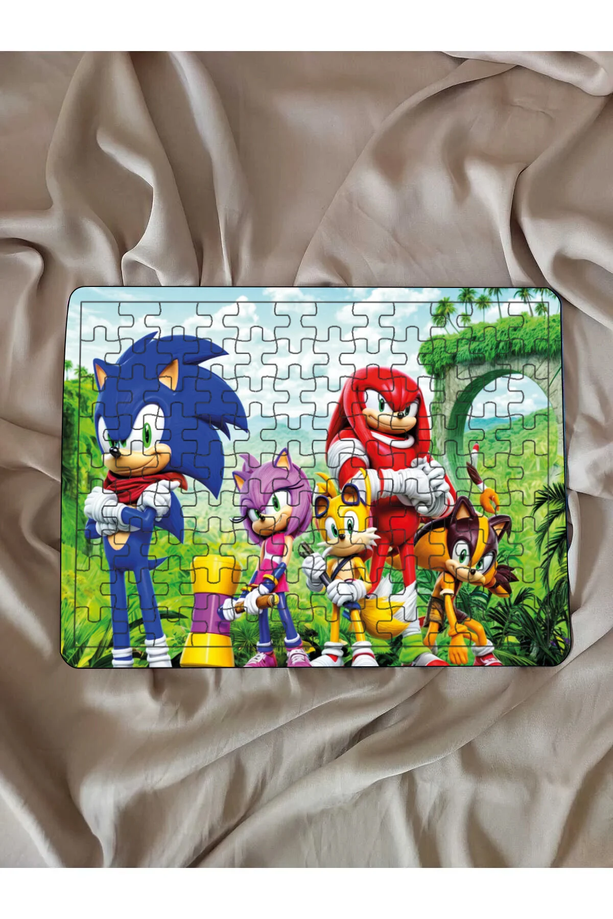 پازل مبلمان کودک چوبی SUPER SONIC 108 PIECES tablohouse