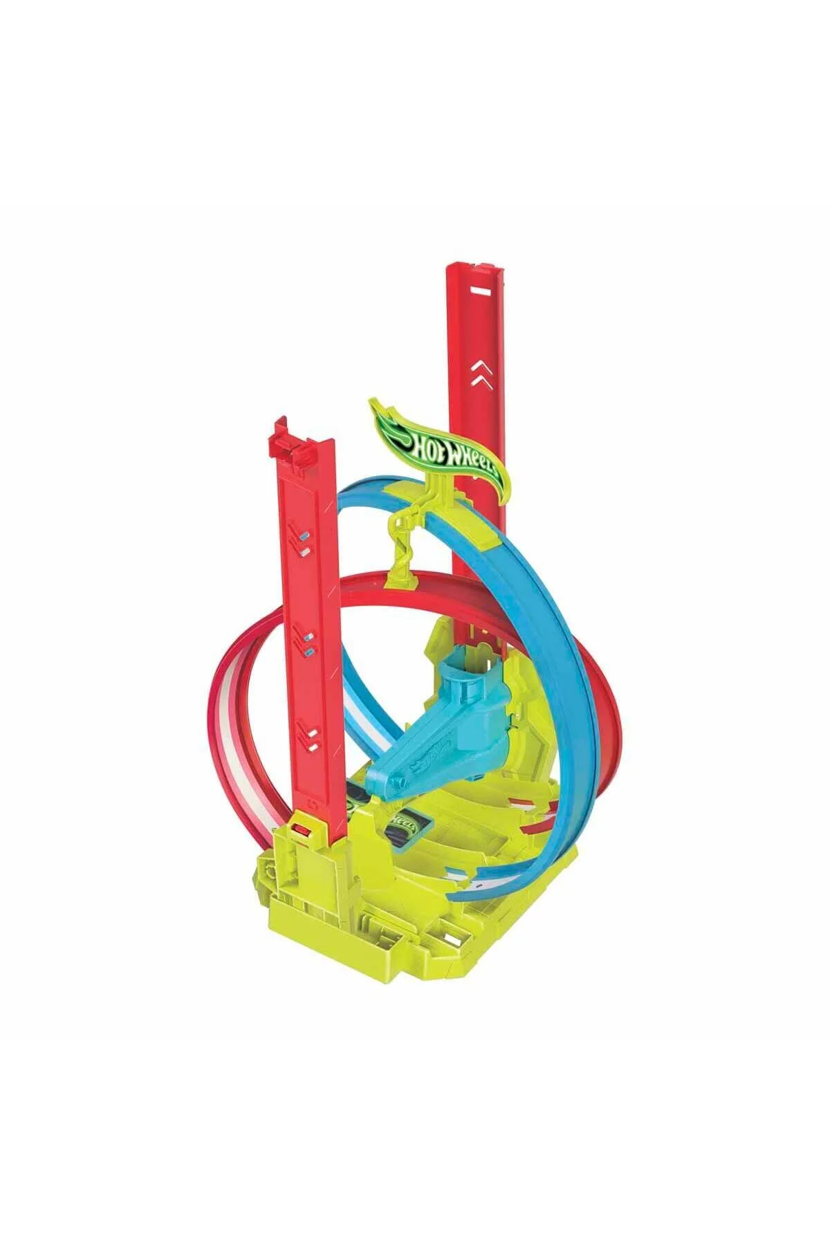 ماشین اسباب بازی ست مسابقه نئون ریس HOT WHEELS DOUBLE CIRCLE RACING HPC05 Sunman