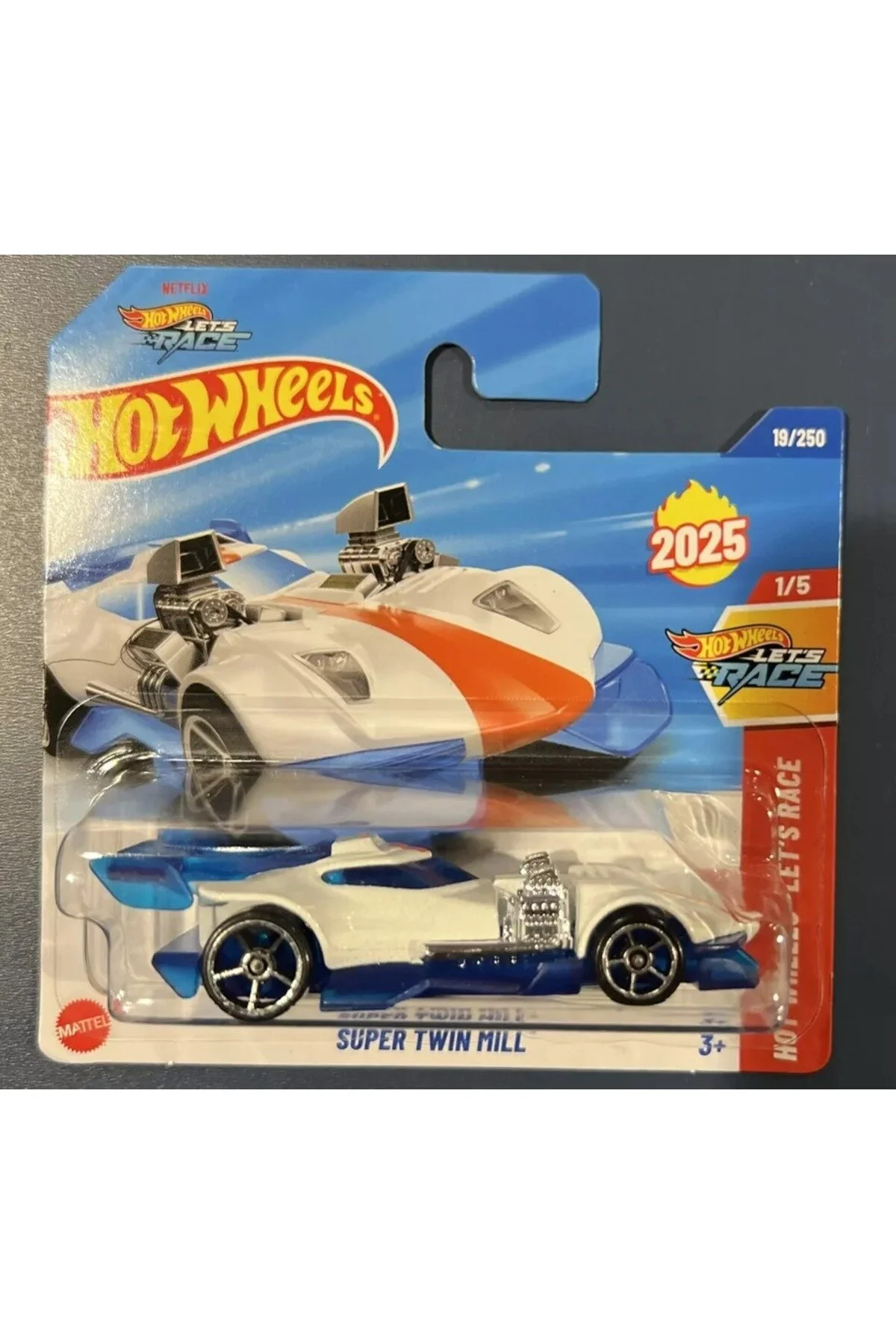 ماشین اسباب بازی آسیاب دوقلو سوپر گاری 2025 از ترکیه HOT WHEELS