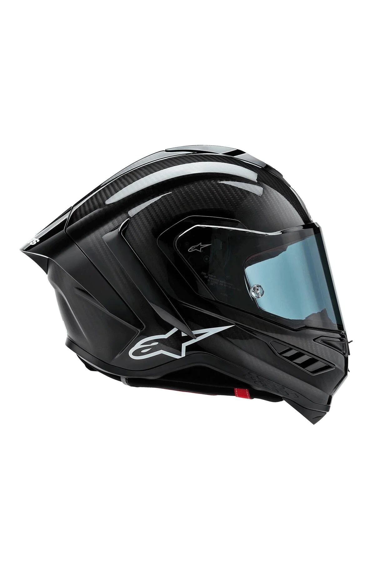 کلاه کاسکت موتورسیکلت ایمنی موتور سیکلت ورزشی SUPERTECH R10 BLACK Alpinestars