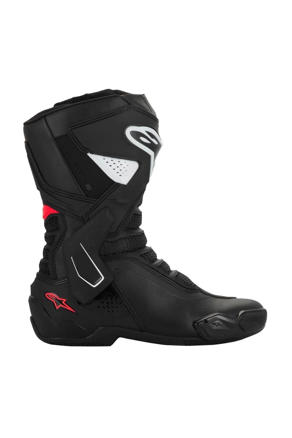 موتور Stella Smx 6 V3 قایق موتور سیکلت زنانه محافظت شده صورتی سیاه و سفید آلپاین استارز Alpinestars