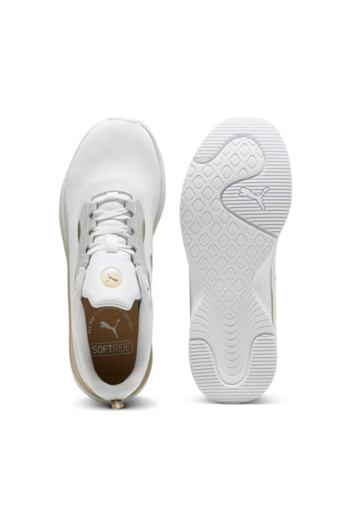 اسنیکر زنانه SOFRIDE ORLA METALLIC DREAM PUMA WHITE GOLD MATTE پوما Puma