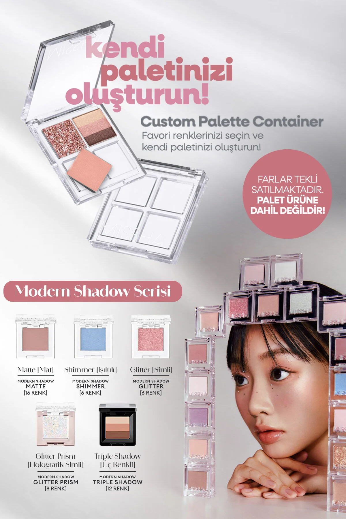 سایه چشم بافت نرم غیر مات تک مدرن مخلوط 109 MAUVE Missha