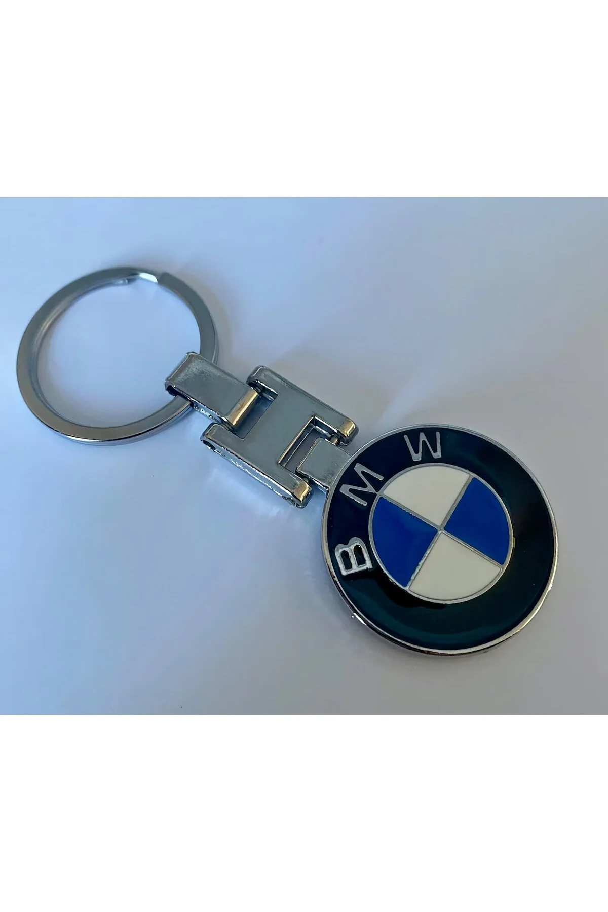 جلیقه کلید جاکلیدی شیک و فلزی با لوگوی BMW MJ TOYS