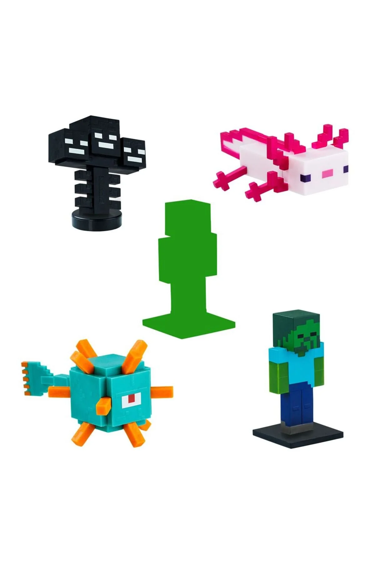 فیگور TOPPEEZ 5 SET مدل 1 ماینکرفت اورجینال Minecraft